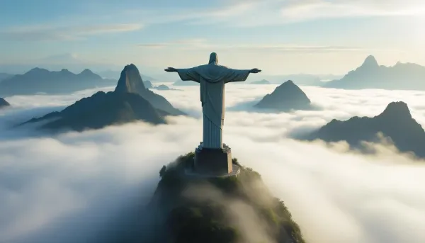 Filming in Rio de Janeiro