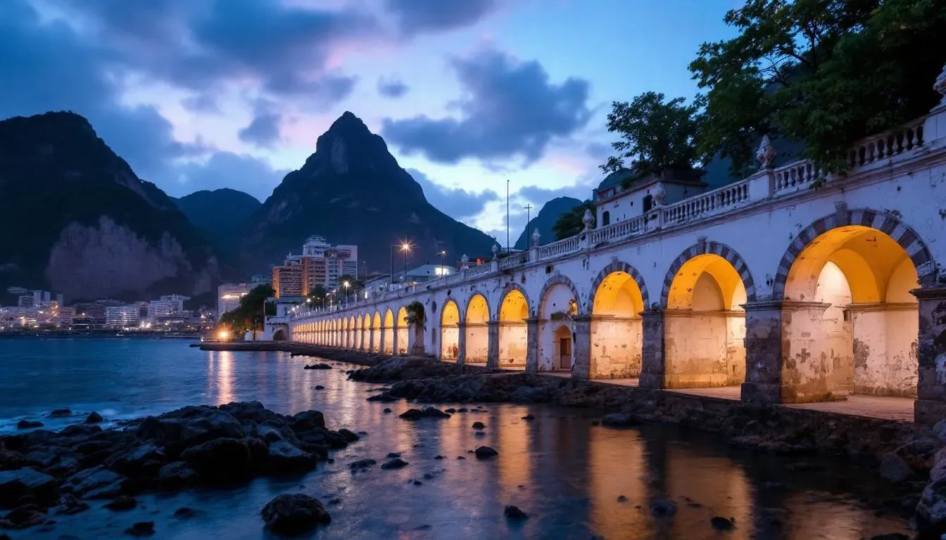 Historic district Rio de Janeiro - filming location in Brazil