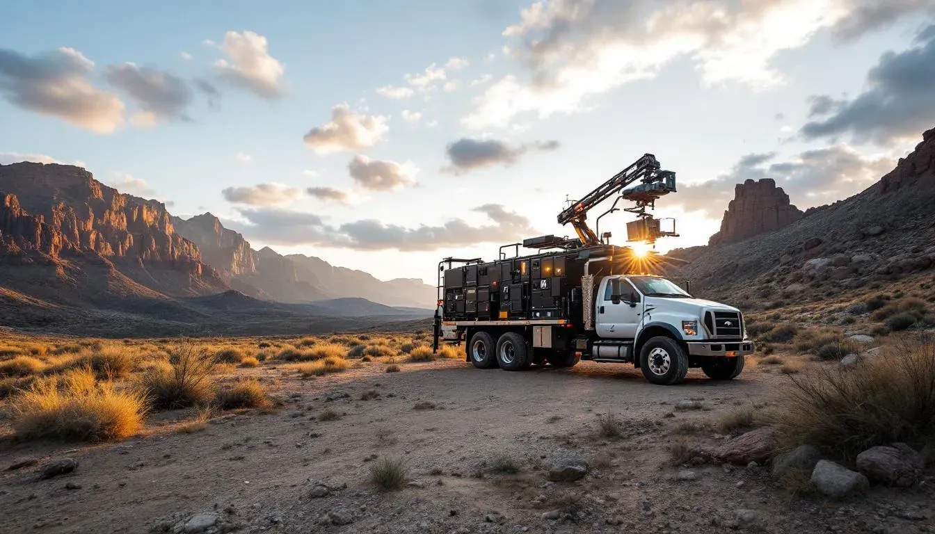 Equipment Truck Grip - filming location in Brazil