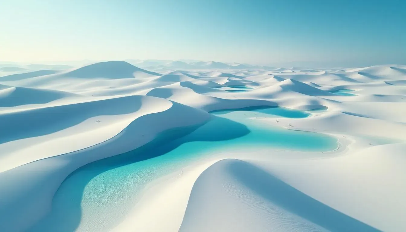Lencois Maranhenses - filming location in Brazil
