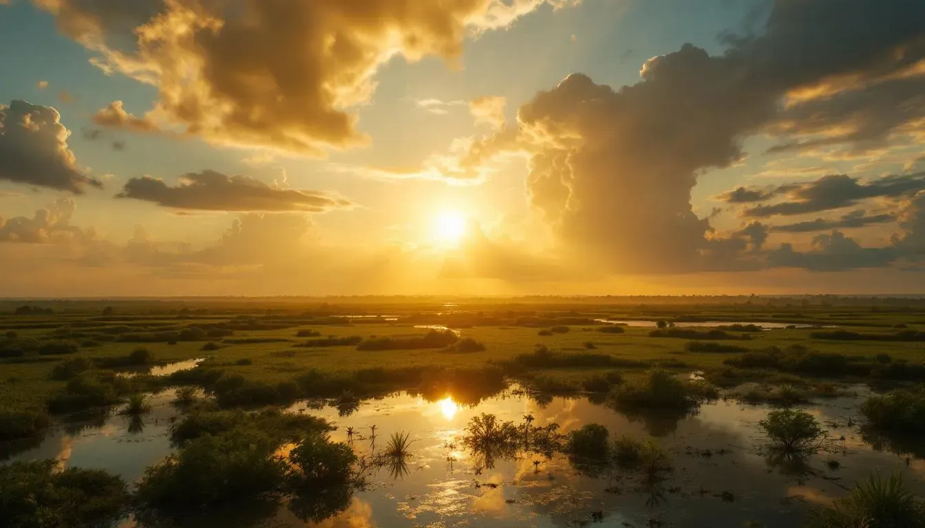 Pantanal Wetlands - filming location in Brazil