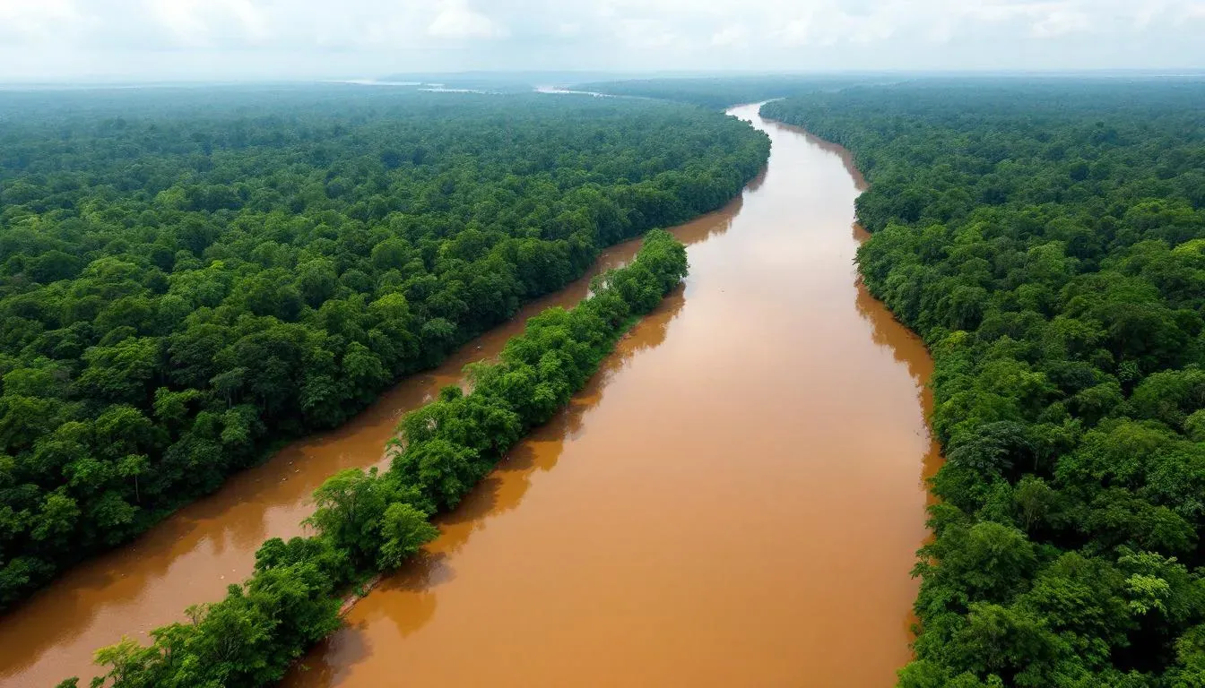 Amazon River - filming location in Brazil